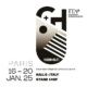 Graphic for Maison & Objet event in Paris, January 16-20. Features a stylized emblem and text: "Paris Nord Villepinte Exhibition Centre, HALL 6-ITALY, STAND 146F, ITA - Italian Trade Agency.